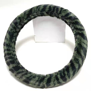 <span class=keywords><strong>Housse</strong></span> <span class=keywords><strong>de</strong></span> <span class=keywords><strong>volant</strong></span> universelle en peluche, motif léopard rétro, chaude et confortable, pour l'hiver, pour l'intérieur <span class=keywords><strong>de</strong></span> la voiture - Product Image 5