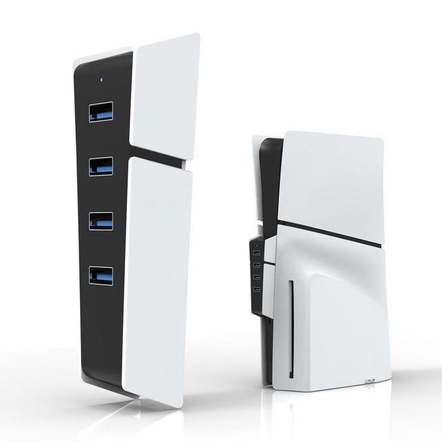 PS5 Slim Usb Extender Docking Station Game Accessories USB Hub for PS5 Slim Games Console