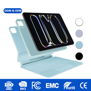 astatur Hülle mit Trackpad für iPad Pro, Abnehmbare Magnet-Hülle, 64 Tasten, BT Tastatur, USB-C Ladeanschluss ODM OEM - Product Image 1
