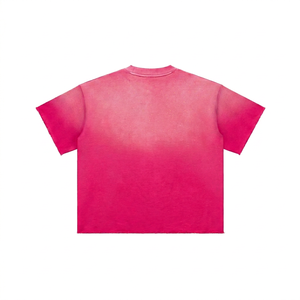 T-shirt Musculation Vintage Streetwear Urbain Sans Manches Coupe Décontractée T-shirt à Manches Courtes Haut Musculation Oversize Épais Unisexe - Product Image 1