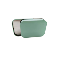Boîtes carrées personnalisées, mini boîtes en métal, petites boîtes en étain