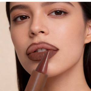 <span class=keywords><strong>Crayon</strong></span> à lèvres triangulaire avec logo personnalisé, contour nude, rouge, couleur multifonction, rouge à lèvres repulpant, crémeux, khol, eye-liner, cosmétiques pour les lèvres - Product Image 2