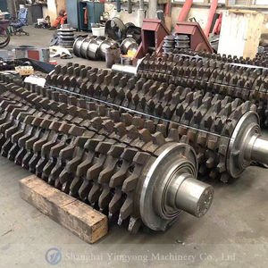 Zerkleinerung von Kohle/Kalkstein/Ton/Koks/Ölschiefer/Bau abfall Doppel beiß-/Zahn walzen brecher Niedriger Preis zum Verkauf - Product Image 3