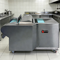 Machine à couper les légumes multifonctionnelle MEIYING YQC1000, moteur électrique, acier inoxydable 201, 1,5 W, capacité 200-1000 kg/h, CE