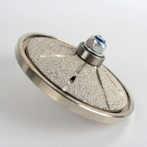 Ruedas de perfil de diamante con perfil de mano de diamante soldado al vacío biselado <span class=keywords><strong>Hollywood</strong></span> E-Series para amoladora angular - Product Image 3