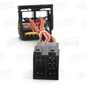 Cable de Conversión Volkswagen PQ MQB 187 510 de Alta a Baja, Conector MIB de 16 Pines para Montaje en Panel, Audio y Video - Product Image 4