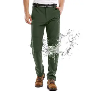 OEM/ODM शीतकालीन हल्के पतलून पुरुषों की सामरिक मछली पकड़ने की पैंट आउटडोर लंबी पैदल यात्रा नायलॉन त्वरित सूखी कार्गो पैंट आरामदायक कार्य पतलून