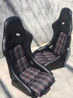 Personalisiert für RECARO Pole Bucket Rennsitz, Individuelle Farboption für VW Scirocco Golf MK7 GTI Track Day Rennsitz