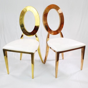 Chaises de banquet de qualité commerciale en or premium, résistantes aux intempéries, pour mariages en plein air, réceptions et événements spéciaux - Product Image 5
