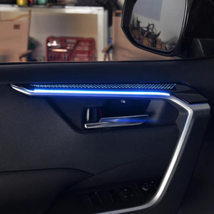 Accesorios <span class=keywords><strong>de</strong></span> Iluminación Ambiental para Automóviles SJC <span class=keywords><strong>de</strong></span> 64 Colores para <span class=keywords><strong>Toyota</strong></span> <span class=keywords><strong>RAV4</strong></span>/WILDLANDER 2020-2023, Decoración <span class=keywords><strong>de</strong></span> Iluminación Interior - Product Image 3