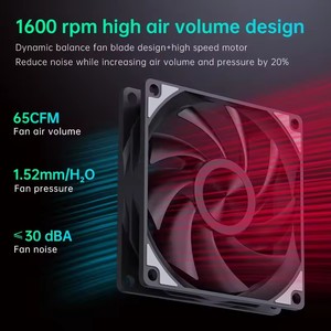 SNOWMAN <strong>CPU</strong> Cooler Pc <strong>Computer</strong> <strong>Cpu</strong> Cooling 8 Heat Pipes TDP 260W Black <strong>Cpu</strong> Cooling <strong>Fan</strong> with <strong>High</strong> air Volume and Low Noise - Product Image 4