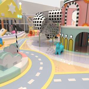 Equipo de Juego Personalizado para Sala de Juegos, Castillo Inflable, Corralito para Niños, Equipo para Niños Pequeños, Área de Juegos Interior para Niños - Product Image 3