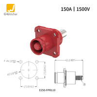 Connecteur industriel étanche IP67 mâle-femelle à courant élevé 1500V DC 50-350A pour système photovoltaïque à énergie nouvelle
