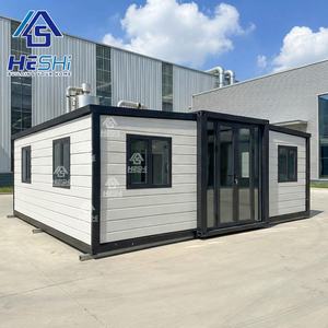 منزل جاهز للسكن من ألواح مسبقة الصنع بحاويات 20 و30 و40 قدمًا قابلة للتوسيع مع حمام خارجي - Product Image 2