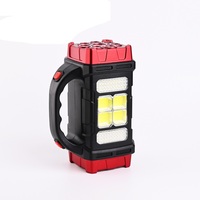 Haute puissance ABS corps lampe de poche LED torche étanche extérieur USB Rechargeable énergie solaire pour Camping travail torche à énergie solaire