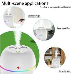 Diffuseur d'arômes avec humidificateur USB, idéal pour les chambres, les salons, les bureaux et l'éclairage d'ambiance - Product Image 6