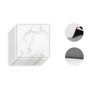 * OUTLET * 6 piastrelle per pavimento in PVC quadrato 40x40cm effetto marmo-casa e giardino/articoli per la casa - Product Image 1