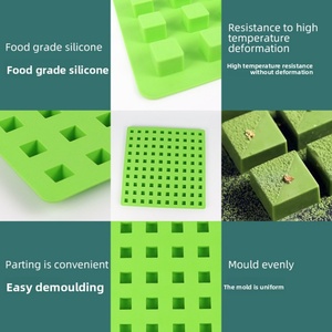 Commercial Food-grade Handmade Baking Supplies Multi-hole QQ <b>Gummy</b> <b>Candy</b> Mold Mini <b>Candy</b> Pudding Chocolate Mold TGMF100-08 - Product Image 3