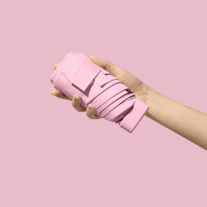 Paraguas Manual Ultra Delgado de 5 Pliegues, Diseño Compacto y Portátil, Resistente al Viento, Protección Solar y contra la Lluvia, Regalo Empresarial para Viajes, para Mujeres y Hombres - Product Image 3