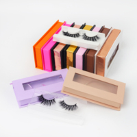 3d 5d Fluffy Faux Mink Full Strip Eyelashes Vendeur en gros Vegan 3d Faux Mink Eye Lash Private Label Faux Cils