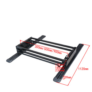 Rails de réglage universels AutoLiuMa à succès pour sièges de voiture, glissières longues ajustables pour caravanes et fourgons aménagés - Product Image 1