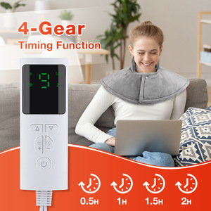 New Electric Heated Physiotherapy Shawl Plug In Heated Cape Winter Home Back Neck Waist Warming <b>Thermal</b> Heating Shawl - Product Image 3