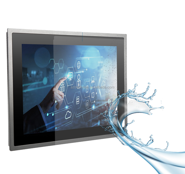 OEM 7 Inch Android Embedded Industrial Display IP65 Waterproof 12.1 14 15 Inch Industrial Touch Screen Monitor
