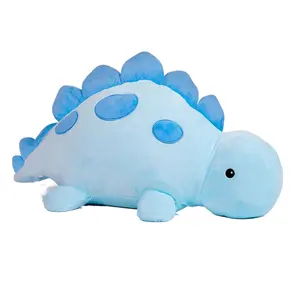 Customized Washable Weighted Plushies Dragon Toys Kids Warm Microwavable Stuffed Animals Stegosaurus Weighted Plush