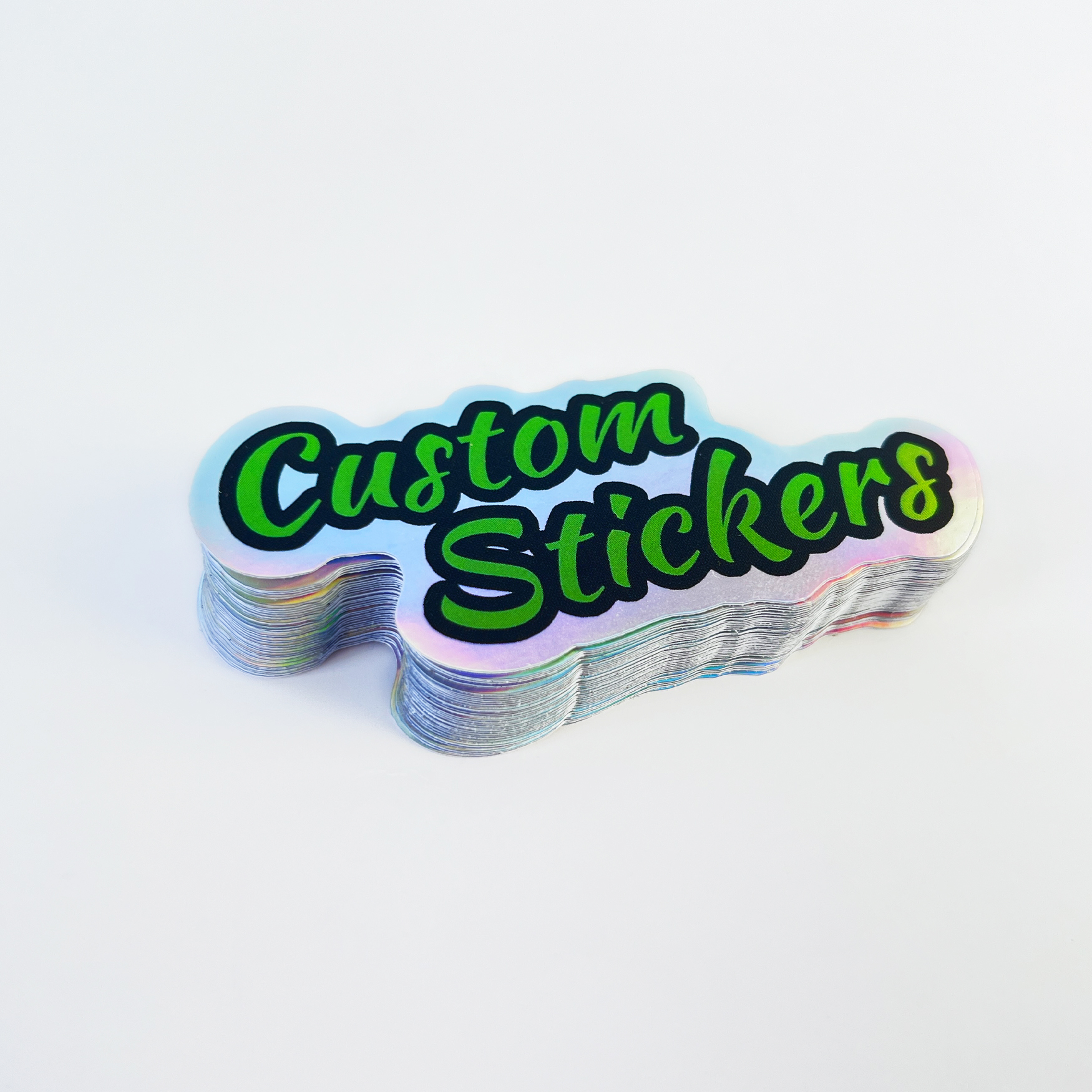 Die cut autocollant