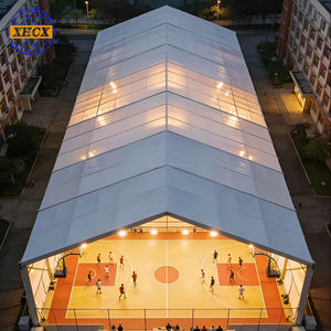 Estructuras Deportivas y Gimnasios Prefabricados de Acero para Baloncesto/Fútbol/Tenis - Diseño Moderno, Ecológico y de Bajo Costo, Garantía de 5 Años - Product Image 1