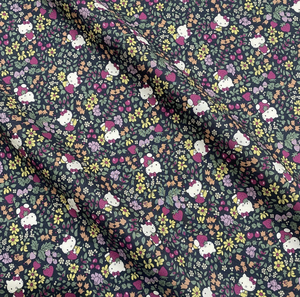 Tissu Popeline 100% Coton 80S, Impression Numérique Personnalisée, Motif Dessin Animé, Vente en Gros, Faible MOQ, Écologique, Biologique, pour <span class=keywords><strong>Robe</strong></span> et Pyjama Enfant - Product Image 6