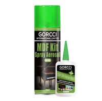 Colle à bois OEM G310L haute résistance, colle instantanée pour l'assemblage de panneaux MDF, fabrication de meubles, 400 ml, kit de super colle MDF