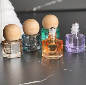 Flaconi Roll-on da 8ml per Oli Essenziali e Sieri per la Cura della Pelle, in Vetro Arancione, Marrone, Verde, Viola, Grigio con Sfera Rotante Sigillante - Product Image 1
