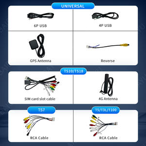 Autoradio Android Universale T100 9 Pollici con Display QLED, Carplay, GPS Personalizzabile, Stereo e Navigazione Universale per Auto, Lettore <span class=keywords><strong>DVD</strong></span> - Product Image 3