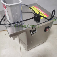 110V 220V Grote Multifunctionele In Blokjes Gesneden Versnippering Roestvrijstalen Fruitgroenteverwerking Snijmachine
