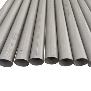 Tuyau rond en acier inoxydable ASTM A270 A554 SS304 316L tube en acier inoxydable soudé tuyaux en acier inoxydable 201 grade pour la décoration