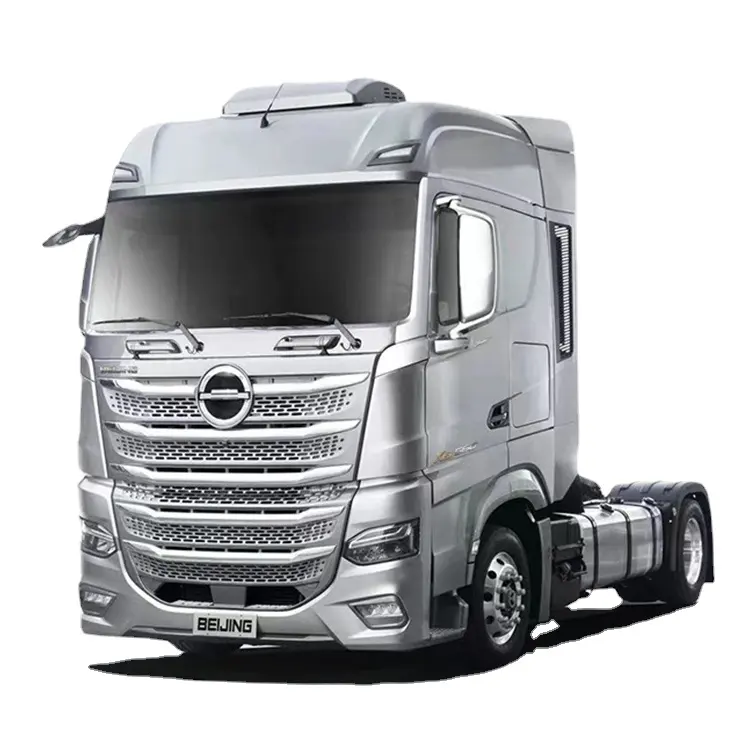 Kualitas tinggi penjualan baik Beijing truk berat X9 truk komersil Trailer 4X2 4*2 kepala traktor grosir 520 490 tenaga kuda