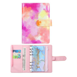 Budget <b>Binder</b> with <b>Cash</b> Envelopes Expense Sheets Budgeting Saving Money Pu Leather Diary Notebook - Product Image 3