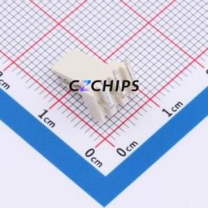5VMBA030 Wire-to-Board Pin Header Bent Lead Through Hole,P=2.54mm Connector 1x3P 2.5mm Right Angle Insert 3P - Product Image 2