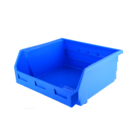 Caja de almacenamiento de volumen de negocios de plástico Caja de diseño funcional flexible colgante apilable anidable apilable