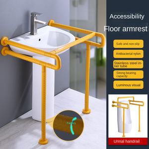 Grosir pegangan rel pengaman tangan kamar mandi baja pegangan untuk warna hitam cacat - Product Image 5