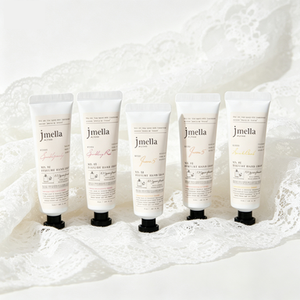 JMELLA en FRANCIA Crema de Manos Perfumada con Aroma a Peonía, Mascarilla de Manos 2 en 1, Hecha en Corea, Crema Exfoliante y Nutritiva, Venta al por Mayor - Product Image 2