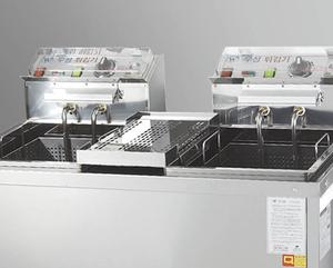 Friteuse électrique à double réservoir WOOSUNG EFS20, corps en acier thermolaqué, grande capacité, machine à friture profonde, cuisine commerciale pour restaurant - Product Image 6