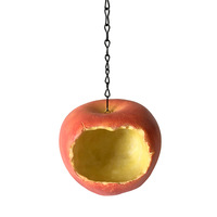 Mangeoire à oiseaux transfrontalière en résine, style pastoral, pour jardin extérieur, ornement suspendu à l'arbre, artisanat créatif