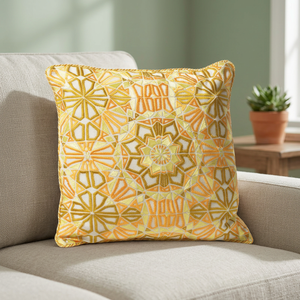 Coussins carrés brodés floraux pour la maison et l'hôpital pour la housse de coussin de canapé et la décoration d'hôtel - Product Image 3