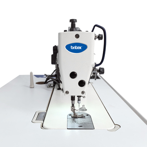 Máquina <span class=keywords><strong>de</strong></span> <span class=keywords><strong>Coser</strong></span> Industrial Worlden/Britex BR-M2E-D2 <span class=keywords><strong>de</strong></span> Puntada Fija con Accionamiento Directo y Cortahilos, Nueva - Product Image 5