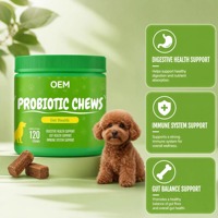 Complément Nutritionnel Probiotique Advita pour Animaux de Compagnie, Marque Privée OEM, Friandises à Mâcher Douces, Prébiotiques, Probiotiques, Sans Céréales, Soutien Immunitaire pour Chien