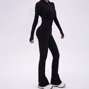 RUIQUWIN 2026 – Haut de yoga personnalisé pour femme, respirant, sans manches, séchage rapide, ensemble de sport de yoga, logo rayé sur le devant - Product Image 4