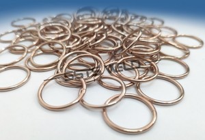 China Lieferant Silber Hartlot Messing Schmuck Breiter Anwendungs bereich Kältetechnik Flussmittel beschichteter Ring - Product Image 2