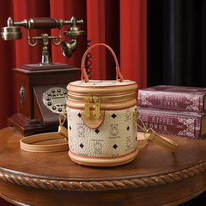 Spring and Summer Ladies Fashion Stylish Multi-purpose Shoulder-Strap Bucket <b>Bag</b> <b>Small</b>-Look Handbag PU Material 20295 - Product Image 5